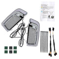 Fit For Touring Glide 2014-21 LED Fairing Lower Grill Turn Signal Running Light