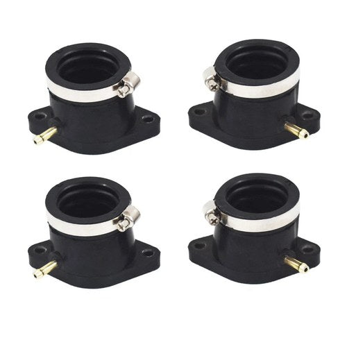 4×Carburetor Intake Manifold Boot Joint Carb Holder Fit For Yamaha XJ650 XJ750