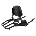 Backrest Sissy Bar w/ Luggage Rack For Bonneville T100 T120 2016-2024