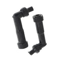 2×Spark Plug Boot Cap Cover Resistor XB05F 120 Degree ATV Motorcycle Snow