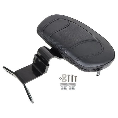 Front Driver Rider Backrest Pad For Touring Road King Glide Cvo Flhr 2009-2022