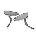 Motorcycle Chrome Rear View Side Mirrors For Breakout Wide Glide
