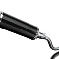 Delkevic 14" Carbon Oval Slip-On Exhaust Muffler - Kawasaki KLX250 KLX300 09-24