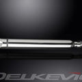 Delkevic 21" Stainless Slash Cut Tip Muffler - Yamaha V Star 950 09-17 Exhaust