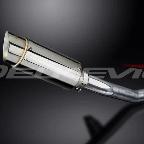 Delkevic 8" Stainless Muffler - Kawasaki Concours 14 GTR1400 2008-2021 Exhaust