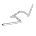 Chrome 1" Z Bar Drag Bars Handlebars For Motorcycle Softail Dyna Chopper Custom