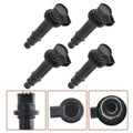 4PCS Ignition Coils Pack F6T558 Fit For Yamaha MT-07 14-17 R6 RJ15 Bj YZF-R1 FZ8