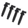 Set of 4 Ignition Coils For Yamaha R1 YZF-R1 YZF-R6 YZF-R6S FZ1 Vmax 1700