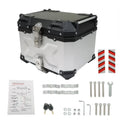 Motorcycle Trunk Rear Tour Tail Box Luggage Aluminum Top Case Storage 45L