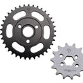 JT Steel 14 Tooth Front & 37 Tooth Rear Sprocket Kit Honda Z50 1972-1999