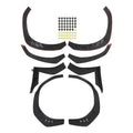 Labwork Fender Flares Grain 8PCS PP For Subaru Wrx Sedan 22-24 25 Matte Black