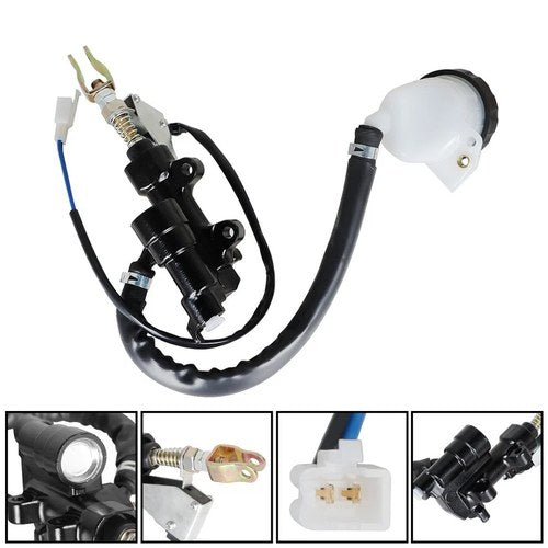 Rear Brake Master Cylinder & Reservoir Assembly For Honda Goldwing GL1500SE A
