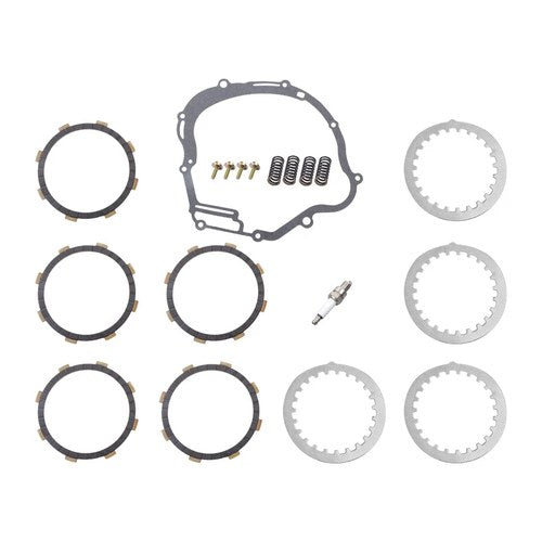 For Yamaha TTR125L 20 Clutch Friction Steel Plates Kit w/ Gasket Springs