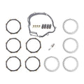 For Yamaha TTR125L 20 Clutch Friction Steel Plates Kit w/ Gasket Springs