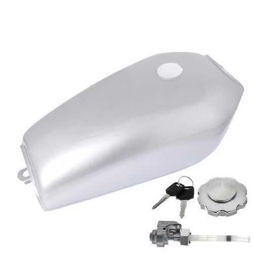 9L 2.4 Gallon For Honda CG125 Cafe Racer Motorcycle Fuel Gas Tank Cap Vintage