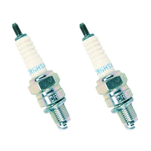 2 Pack Ngk CR6HSA 2983 Spark Plugs Honda Kawasaki Suzuki Yamaha Motorcycle ATV