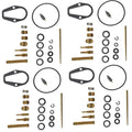 Carburetor Carb Rebuild Repair Kit For Honda CB550 CB550F CB550K 1974-1976 4 Pcs