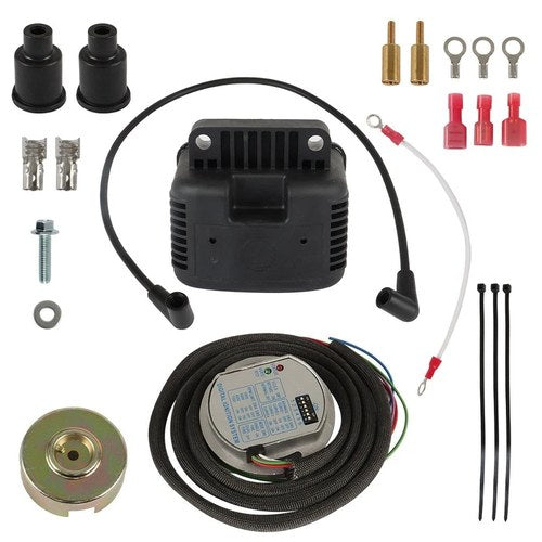 Single Fire Programmable Ignition Coil Kit 53-660 For Evo Big Twin XL Sportster