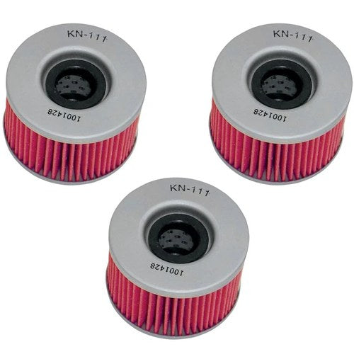 3 Pack K&N Oil Filters Honda CB400 CB450 CM400 CM450 CX500 CX650 GL500 GL650