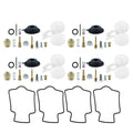 4X For Kawasaki Zx6R Zx600 ZZR600 Carburetor Repair Kit Diaphragm Float