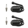 2 x Ignition Coil Spark Plug For VS700 86-87 VS750 88-91 VS800 92-04 33410-38A02