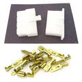 Locking Connector Kit - 6.3mm - .250" Series - 8 Pin - Motorcycle Wiring Repair