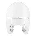 19" Windscreen Windshield 49mm Clamps Fit For Harley Street Bob Fxbb 2018-2026
