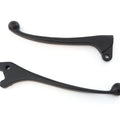 Black Clutch & Hydraulic Brake Lever Set - CB350 CB400F CB450 CB500 CB550 CB750