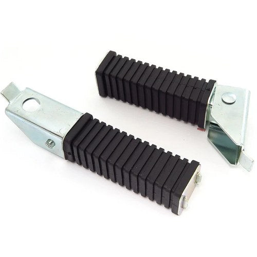 Vintage Honda Rectangular Motorcycle Rear Passenger Folding Foot Pegs 12mm Hole