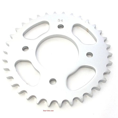 Parts Unlimited Rear Sprocket 34T - Honda CB350 CB350F CL350 CL360 CB360 CB400F