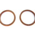 Set of 2 Vesrah Exhaust Gaskets - 18291-MN4-920 - Honda CA/CL175 CB/CM400/450