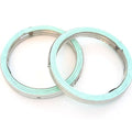 Set of 2 K&L Exhaust Gaskets - 18291-MN4-920 - Honda CA/CL175 CB/CM400/450