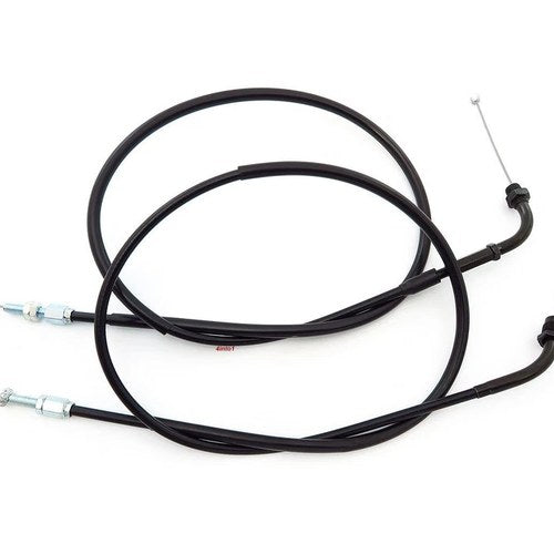 Throttle Cable Set - Push Pull - Honda CB350F CB500 FT500 CB550 CB750 - Early