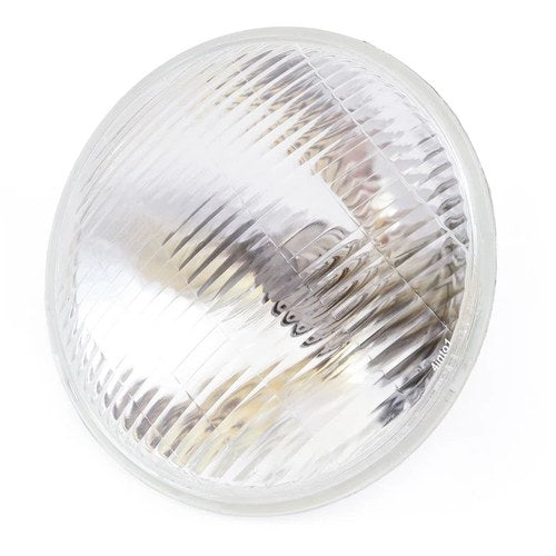 7" Halogen H4 Motorcycle Headlight - Clear - Vintage Cafe Racer Bobber Chopper