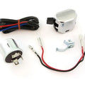 K&S Universal Turn Signal Wiring Kit - Relay + Wiring + Switch - Honda Kawasaki