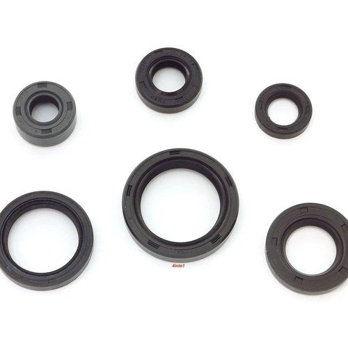 Engine Oil Seal Kit - Honda CT90K CT90 Trail 1966-1979 - 6x Oil Seals