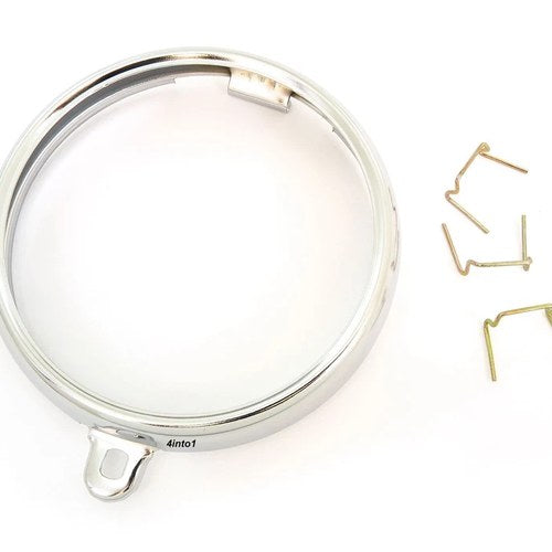 Reproduction Headlight Rim and Hardware - 33101-028-013 - Honda Z50 - 1972-1978
