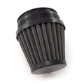 Black Motorcycle Performance Air Filter Pod 54mm Honda Kawasaki Yamaha Suzuki