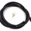 5 Feet - 5.5mm Genuine Honda Motorcycle Fuel Line & Single Clear Filter Set
