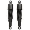 Black Shorty Motorcycle Shocks - Eye / Eye - 290mm (11 3/8") Honda Suzuki Yamaha