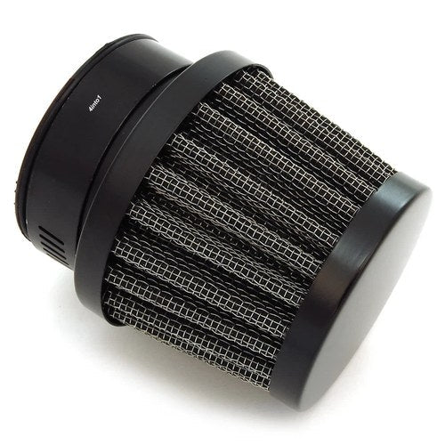 All Black 35mm Motorcycle Air Filter Pod - Honda Vintage CB350F CB400F CB100