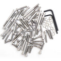 Stainless Steel Engine Allen Bolt Set - Honda CB550 CB550K CB550F 1974-1976