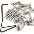 Stainless Steel Allen Bolt Set - Honda XL185S - 1979-1983 - 34 Bolts