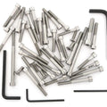 Stainless Steel Allen Bolt Set - Honda XL350K - 1974-1975 - 40 Bolts