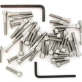 Stainless Steel Allen Bolt Set - Honda CL90 Scrambler - 1967-1970 - 35 Bolts