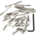 Stainless Steel Allen Bolt Set - Honda CR125M Elsinore - 1976-1978 - 28 Bolts