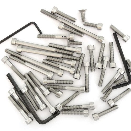 Stainless Steel Allen Bolt Set - Honda XL175 - 1976-1978 - 40 Bolts