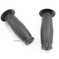 GT Style Black Cushioned Motorcycle Grips - 42-28700