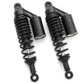 Black Remote Reservoir Motorcycle Shocks - Eye To Eye - 310mm - 320mm