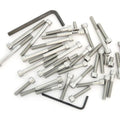 Stainless Steel Allen Bolt Set - Honda MT250 Elsinore - 1974-1976 - 35 Bolts